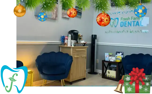 Fresh Family Dental - Reception Room